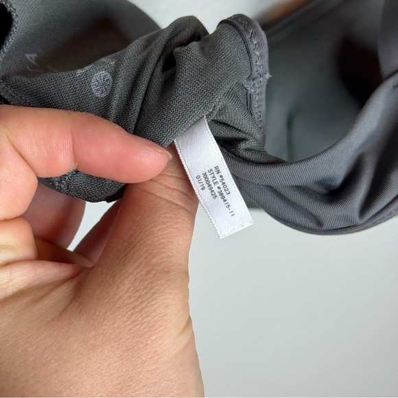 Athleta FIORE STRAPPY BACK BIKINI TOP Charcoal gray - Picture 8 of 8